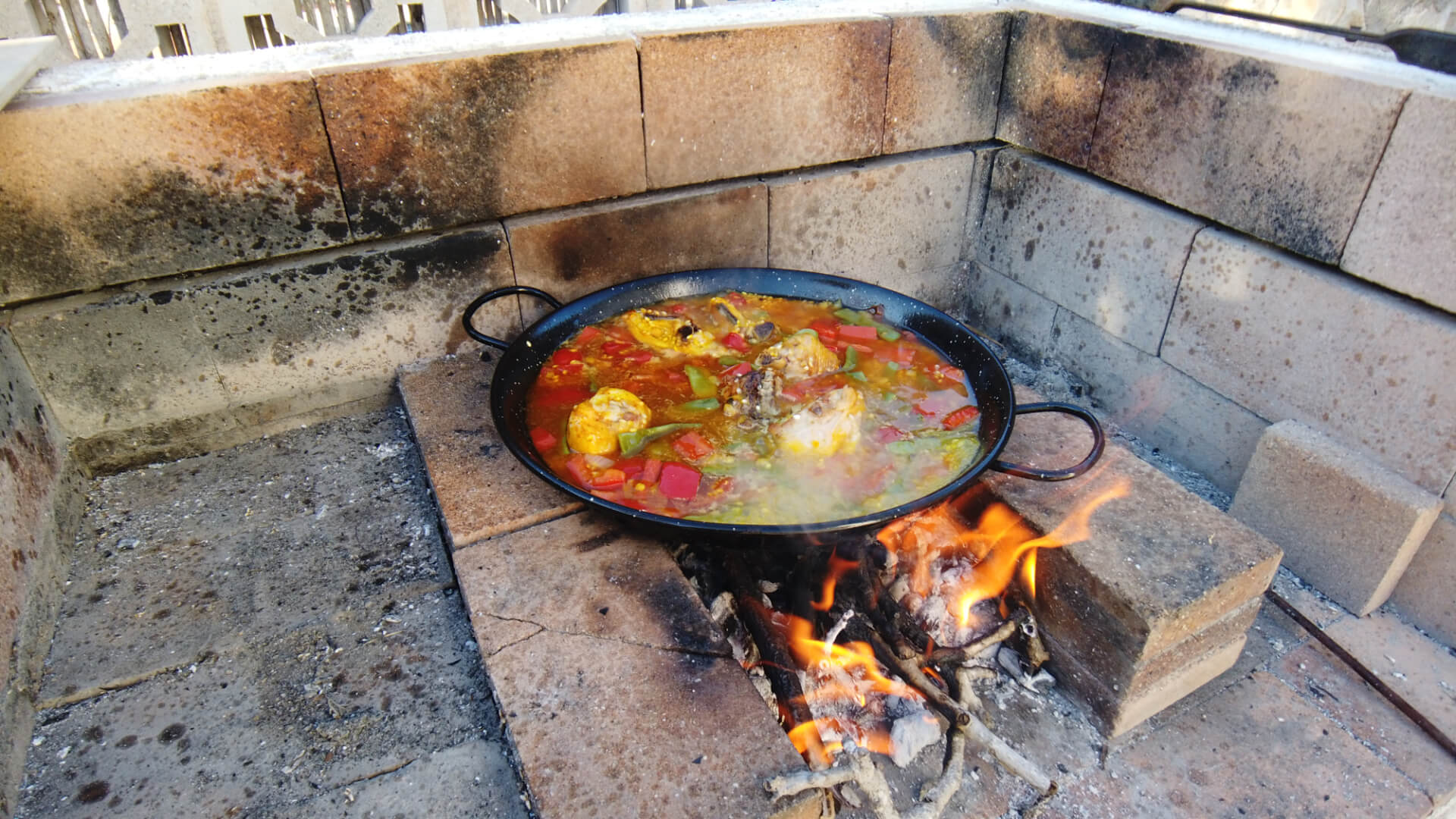 paella al horno